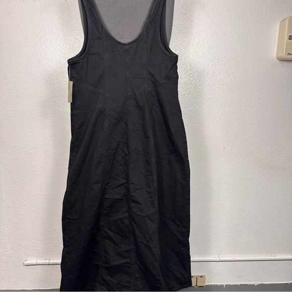 Universal Thread | Black Denim Midi Dress - Picture 4 of 7